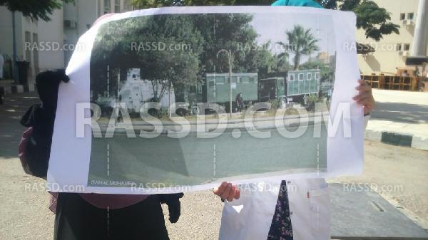 وقفة صامتة بجامعة مصر تنديدًا بجرائم الداخلية