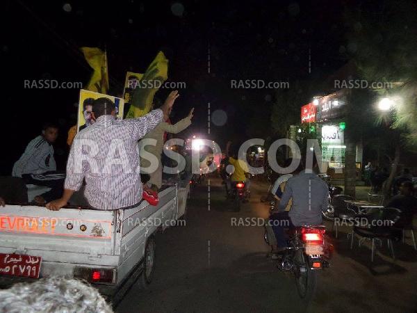 مسيرة بالدرجات البخارية والسيارات تجوب شوارع الفيوم