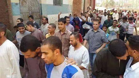 مسيرة بـ”سينرو” بالفيوم لنصرة المسجد الأقصى