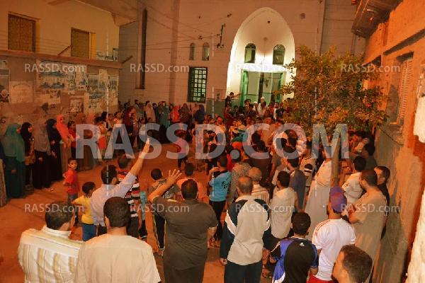 صور| وقفة مسائية لـ”شباب ضد الانقلاب” بالدقهلية