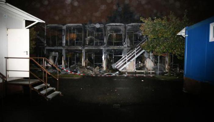 القبض على مصري يحرق معسكرًا للاجئين بألمانيا