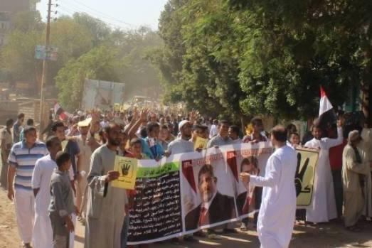 مسيرات حاشدة في مليونية كشف الحساب بأسيوط