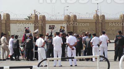 فيديو:القبض علي أحد أبناءالمخلوع أثناء تأييدهم  له بالأكاديمية