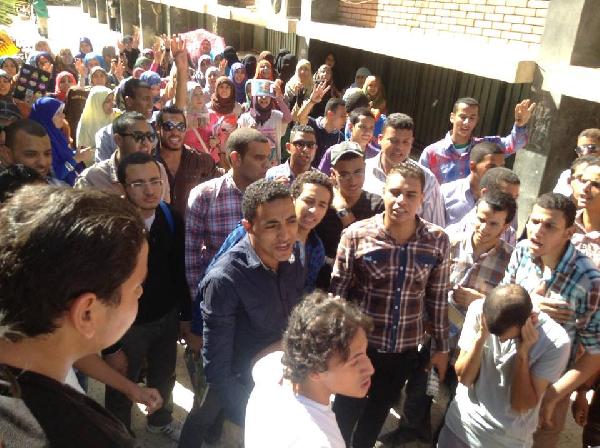 بث مباشر لانتفاضة طلاب جامعة الأزهر