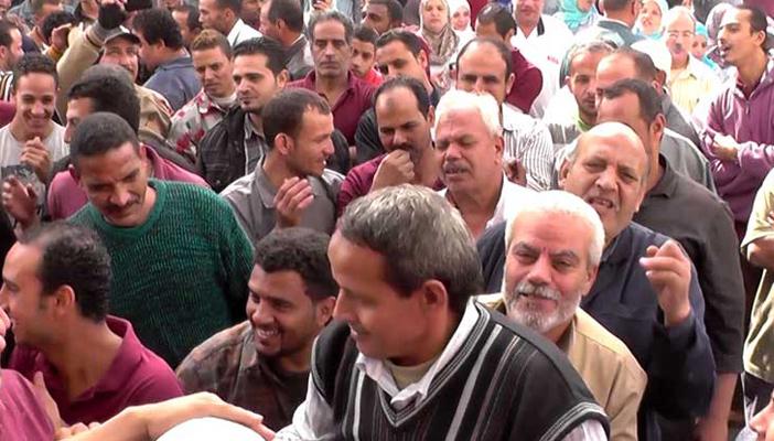 توقف العمل في “بسكو مصر” بعد اعتصام العمال لليوم الثالث على التوالي