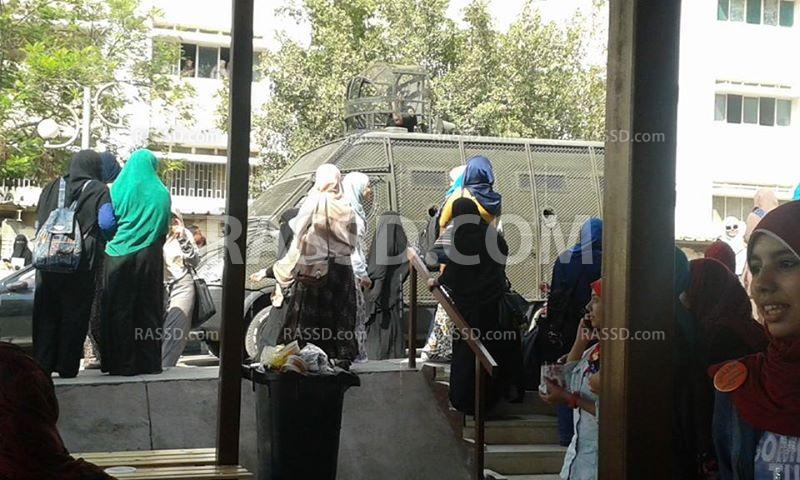 أمن الانقلاب و”فالكون” يعتدون على طالبة بجامعة الأزهر