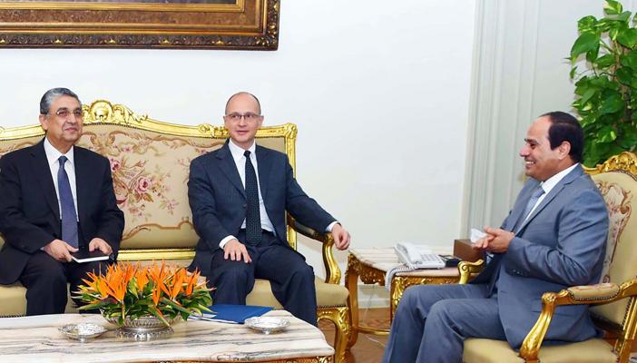 السيسي يناقش وضع المحطة النووية مع “روزاتوم” الروسية