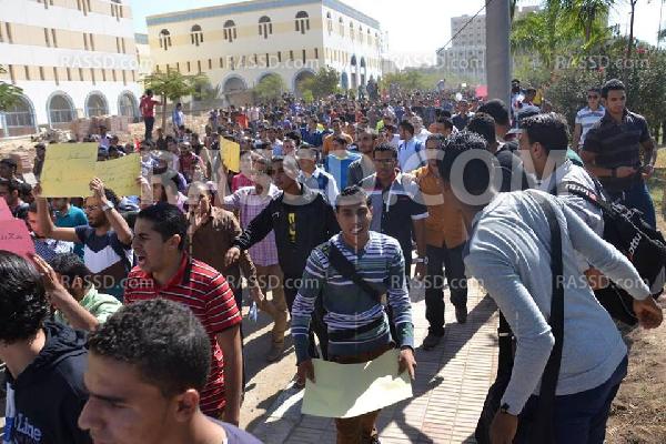 الآلاف من طلاب الأزهر ينتفضون ضد الإنقلاب العسكرى