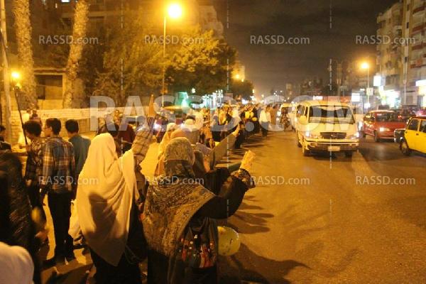 رافضو الانقلاب بالعجمي يتحدون البلطجية