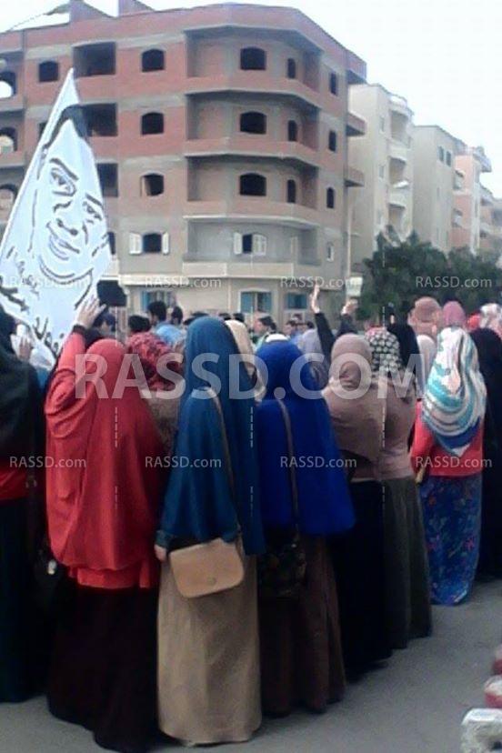 مسيرة لـ “ضنك” و”طلاب ضد الانقلاب” في جامعة السادات