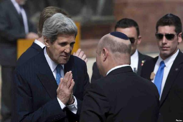 كيري: الوضع الراهن بين “إسرائيل” والفلسطينيين “لا يمكن أن يستمر”