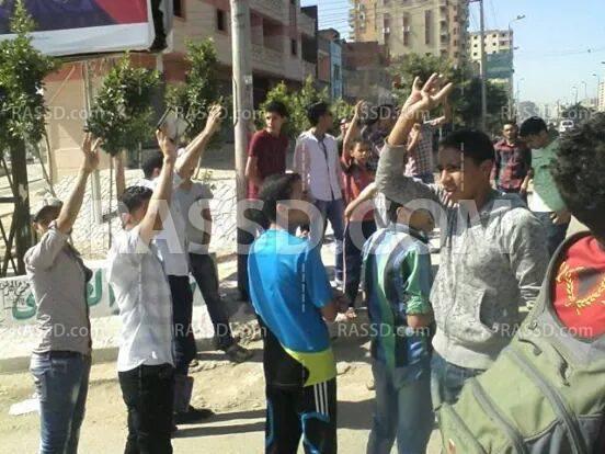 وقفة لعفاريت ضد الانقلاب في دمنهور بداية أسبوع “أسقطوا النظام”