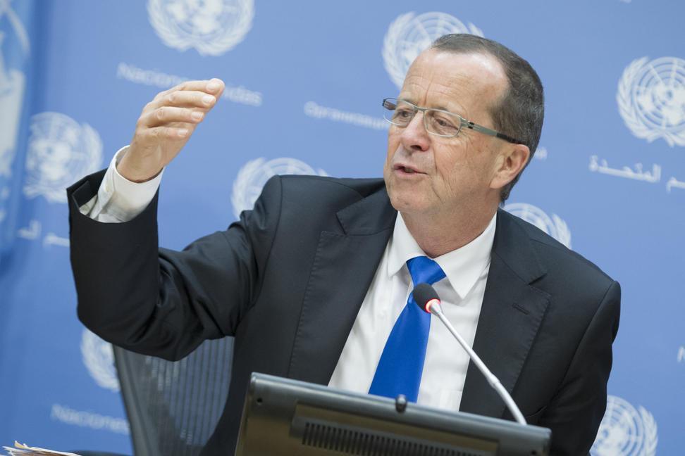 مبعوث الأمم المتحدة يبحث في القاهرة الوضع الليبي