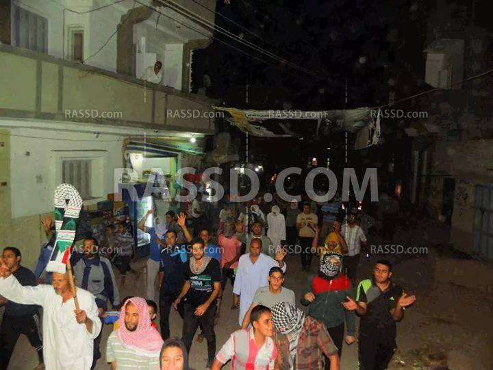 صور| اعتقال العشرات في مسيرة بـ”حوش عيسى”