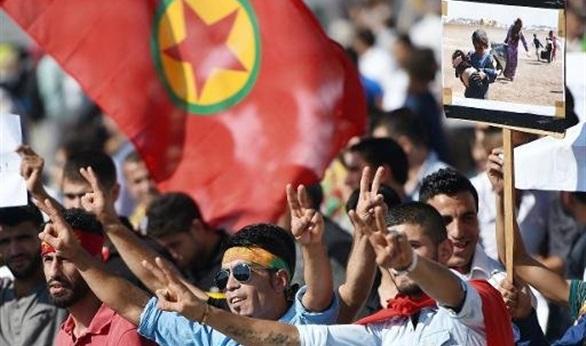 أكراد يحتجون ببرلين للمطالبة بإنقاذ “كوباني”