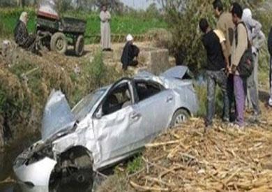 سقوط ضابطين من قوة تأمين الانتخابات في ترعة دار السلام بسوهاج