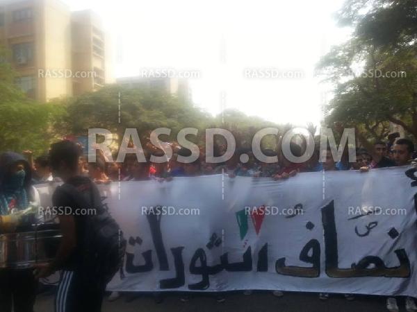 مسيرة مناهضة للانقلاب بعين شمس والأزهر