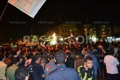 تظاهرة حاشدة لطلاب الازهر ضد الانقلاب بمدينة نصر