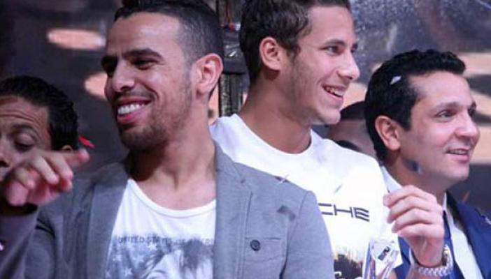 بالفيديو.. الظهور الأول لرمضان صبحي مع حازم إمام بعد السوبر