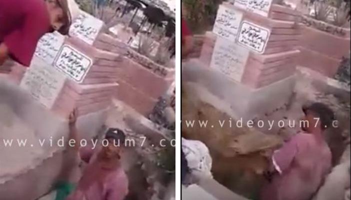 بالفيديو..نقل جثث الموتى ونبش القبور بالإسكندرية دون علم أهلها