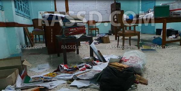 أمن الانقلاب يقتحم مدرسة المدينة المنورة بالأسكندرية