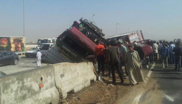 شبح الموت  يطارد أهالى المنوفية على الطرق السريعة