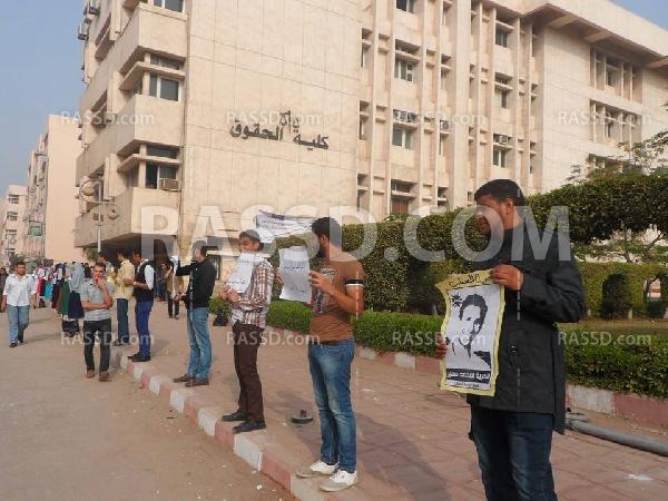 رغم أحداث  الأمس..طلبة الزقازيق يواصلون تظاهراتهم