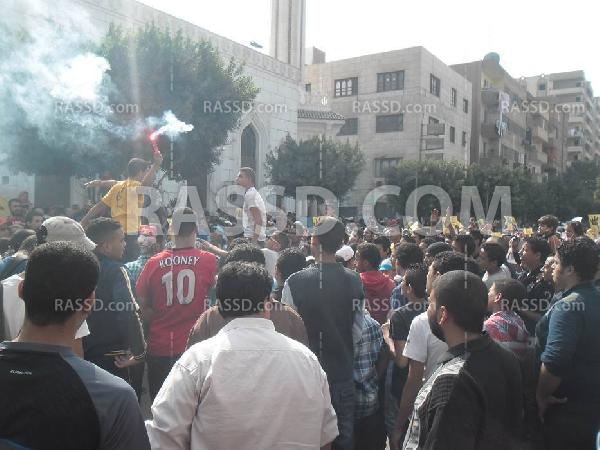 انطلاق مسيرة المراغى بشوارع حلوان في مليونية صمود الرئيس