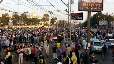 مسيرات  مدينة نصر وعين شمس والمرج وشبرا الخيمة بالإتحادية