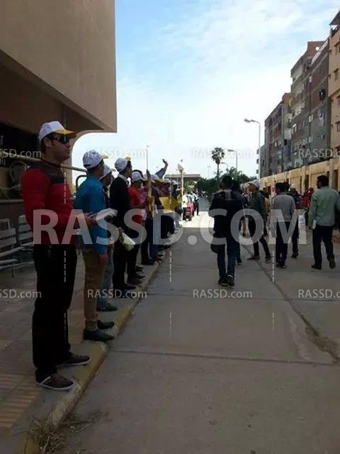 طلاب الشريعة والقانون بدمنهور يتظاهرون رفضًا لتهجير سيناء