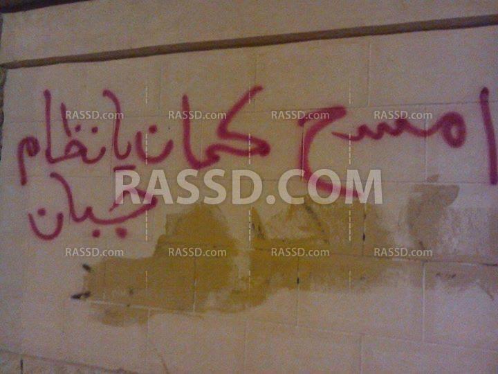 صور| “رجعوا التلامذة”.. حملة على حوائط كفر الشيخ