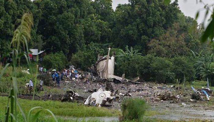 نجاة طفل وأحد أفراد طاقم الطائرة الروسية التي تحطمت جنوب السودان