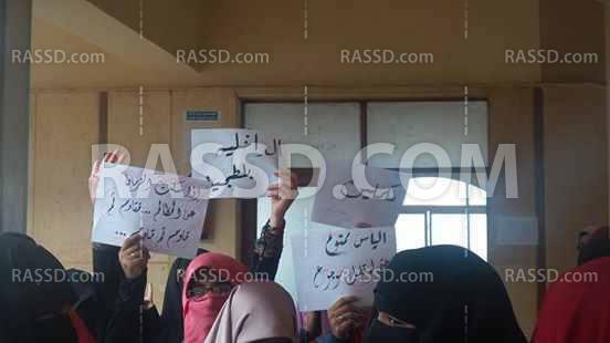 وقفة في كلية الدراسات الإسلامية بالإسكندرية رفضًا لحكم العسكر