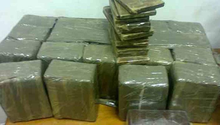 إحباط محاولة تهريب حشيش داخل شحنة تفاح قادمة من سوريا