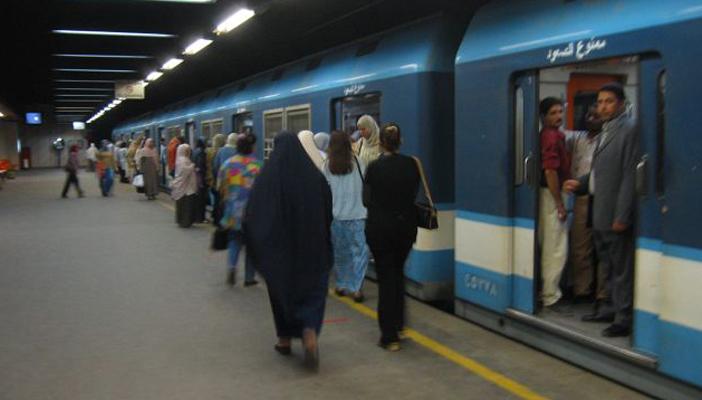 عودة حركة مترو “المرج- حلوان” بعد تعطلها بسبب الأمطار