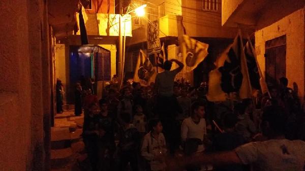 مسيرة ليلية في إحدى قرى الجيزة للتنديد بالغلاء