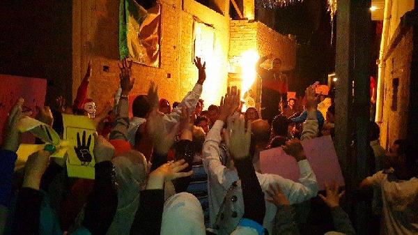 4 مسيرات ليلية في الدقهلية تنديدًا بجرائم الانقلاب