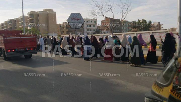 برج العرب تنتفض بمسيرة صباحية فى أسبوع “قاوموا الظلم”