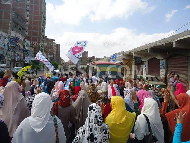 فعاليات مناهضة لحكم العسكر بالبحيرة