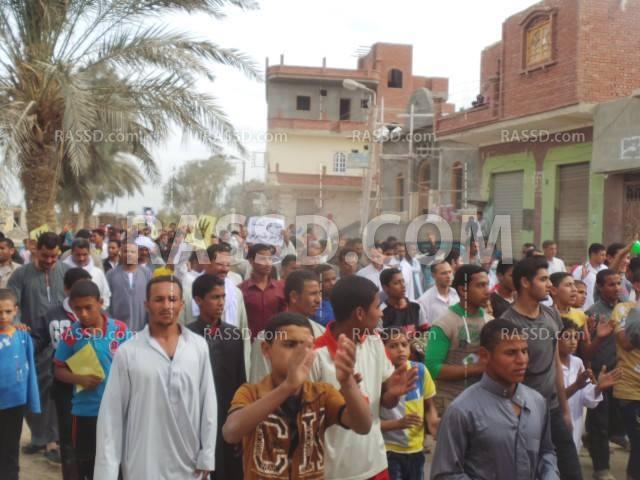 صور| مسيرتان في الفيوم للمطالبة بالإفراج عن المعتقلين