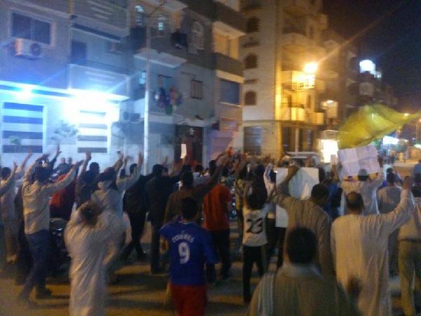 قنا تتظاهر في جمعة “قاوموا الظلم”