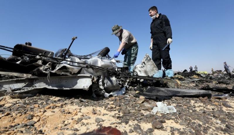 صحيفة صنداي إكسبريس: متطرفون بريطانيون أسهموا في تفجير الطائرة الروسية