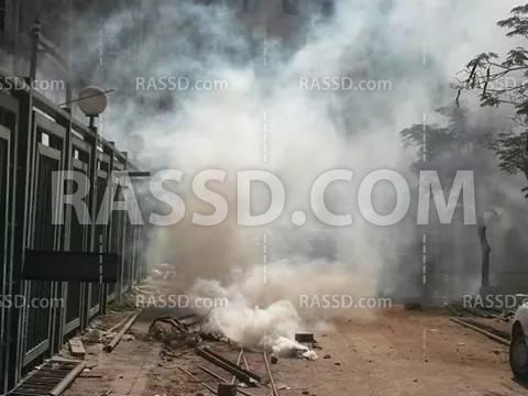 أمن الانقلاب يقتحم جامعة بني سويف ويطلق الرصاص الحي