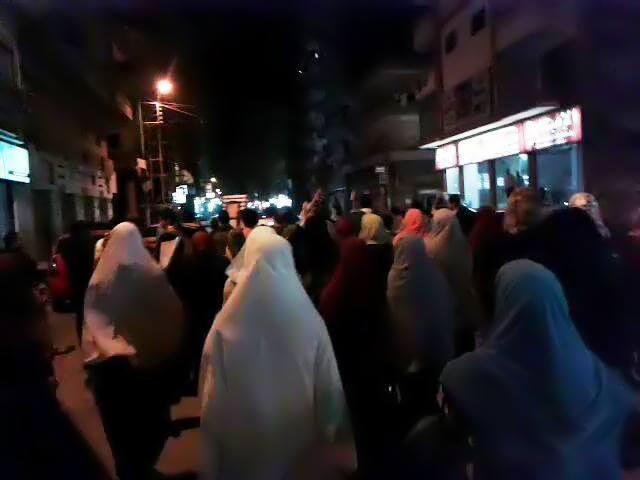 مسيرتان ليليتان في الدقهلية تنديدًا بالانقلاب