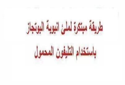 اشحن أنبوبة البوتاجاز باستخدام التليفون المحمول..!