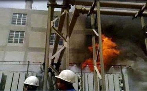 فزع في مديرية أمن سوهاج إثر نشوب حريق بأحد المكاتب