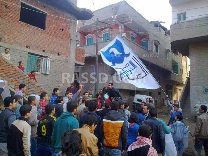 تظاهرة حاشدة في قطور غربية رفضًا لحكم العسكر