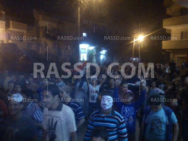 مسيرة ليلية في البدرشين لرفض الانقلاب العسكري