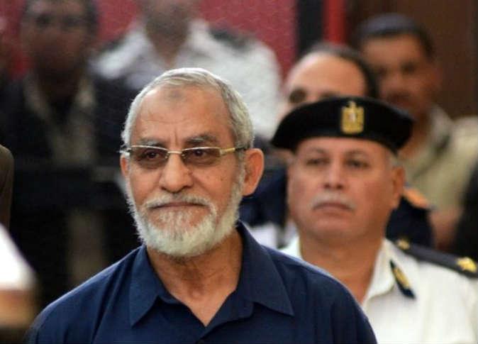 اليوم..استئناف محاكمة «بديع» في «أحداث مكتب الإرشاد»