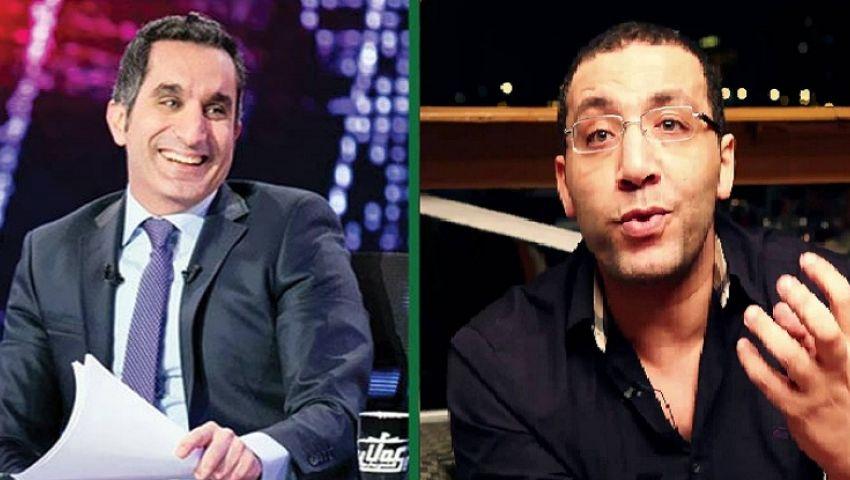 اتهامات بالخيانة.. معركة باسم يوسف وخالد صلاح تتصدر “تويتر” عالميًا